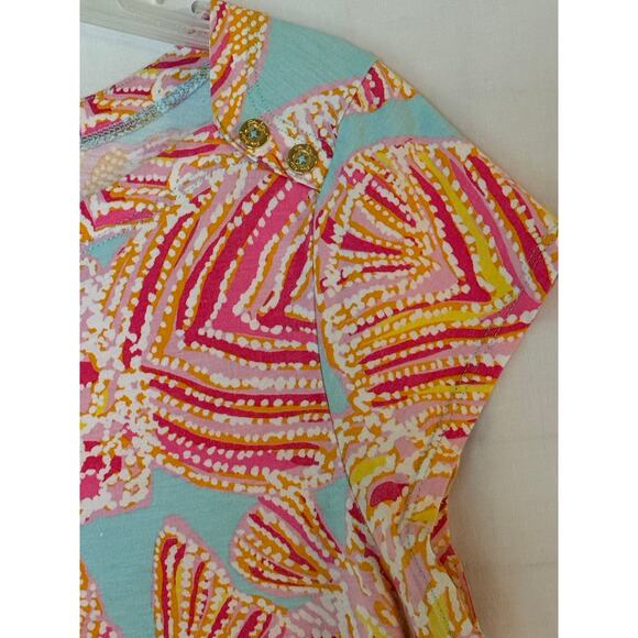 Lilly Pulitzer Loren Dress L Tini Bikini Print Short Sleeve - Picture 3 of 9